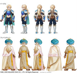 This is a pixiv picture whose title is 聖剣伝説3 NPC.