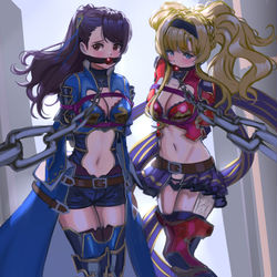 This is a pixiv picture whose title is [COM] beatrix and zeta.
