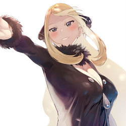 This is a pixiv picture whose title is シロナ.