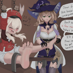 This is a pixiv picture whose title is Consequences for Klee.