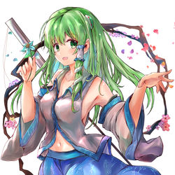 This is a pixiv picture whose title is 風祝！.
