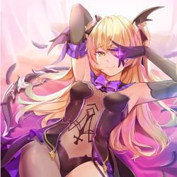 This is a pixiv picture whose title is Fischl.