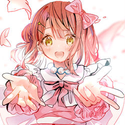 This is a pixiv picture whose title is 上原歩夢.