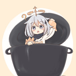 This is a pixiv picture whose title is パイモン鍋.