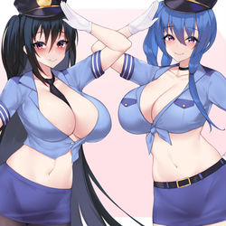 This is a pixiv picture whose title is 逮捕です.