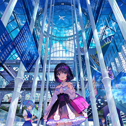 This is a pixiv picture whose title is Station.