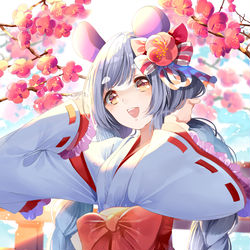 This is a pixiv picture whose title is 🐭.