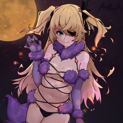This is a pixiv picture whose title is halloween Fishl.