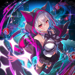 This is a pixiv picture whose title is お仕事【Z/X】「【鍵誓『世界』】うらら」.