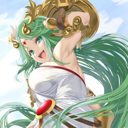 This is a pixiv picture whose title is パルテナ様.