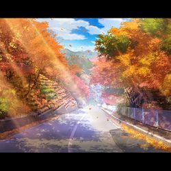 This is a pixiv picture whose title is 秋の一風景.