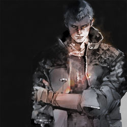This is a pixiv picture whose title is HUNTER.