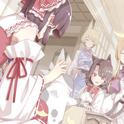 This is a pixiv picture whose title is 八雲家.