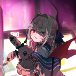 This is a pixiv picture whose title is 魔界ノ.