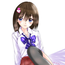 This is a pixiv picture whose title is 女の子(かのん).