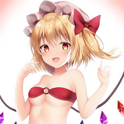 This is a pixiv picture whose title is 水着フランちゃん.