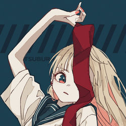 This is a pixiv picture whose title is あの娘.