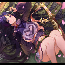 This is a pixiv picture whose title is 源頼光さん.