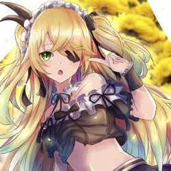 This is a pixiv picture whose title is フィッシュルメイド.