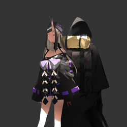 This is a pixiv picture whose title is 看板娘.