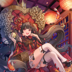 This is a pixiv picture whose title is ハートの女王.