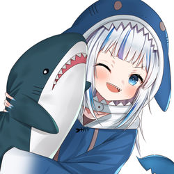 This is a pixiv picture whose title is さめちゃん.