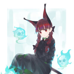 This is a pixiv picture whose title is 猫.