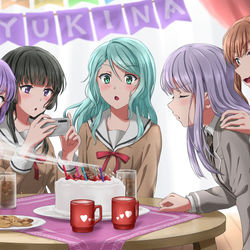 This is a pixiv picture whose title is 歌姫の肺活量.