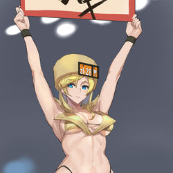 This is a pixiv picture whose title is GGSTミリアちゃん　ラウンドガール.