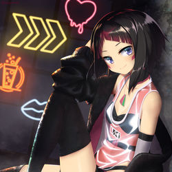 This is a pixiv picture whose title is AZKi.