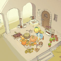 This is a pixiv picture whose title is たくさん取れた.