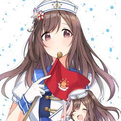 This is a pixiv picture whose title is うさぎと恋鐘.