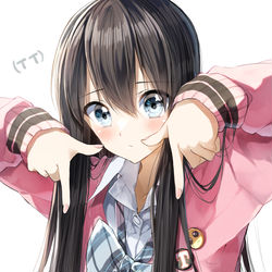 This is a pixiv picture whose title is TTポーズ.