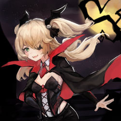 This is a pixiv picture whose title is Halloween Chuuni.