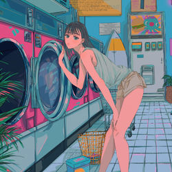 This is a pixiv picture whose title is decoy.