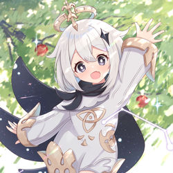This is a pixiv picture whose title is パイモンちゃん.