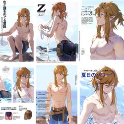 This is a pixiv picture whose title is 雑誌風写真リンク.