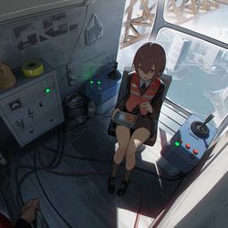 This is a pixiv picture whose title is ！.