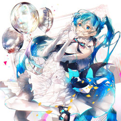 This is a pixiv picture whose title is 初音ミクシンフォニー2020.