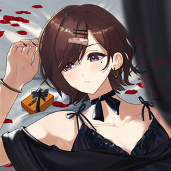 This is a pixiv picture whose title is 樋口円香生誕祭２０２０.