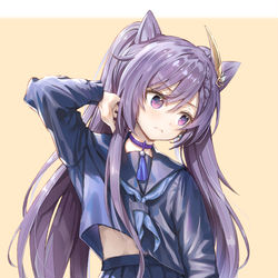 This is a pixiv picture whose title is 刻晴.