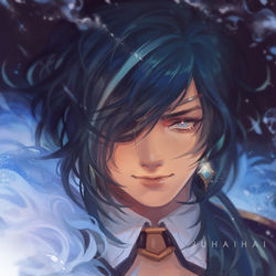 This is a pixiv picture whose title is Kaeya.