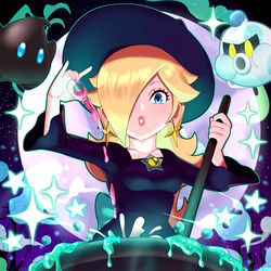 This is a pixiv picture whose title is Cosmic Witch Rosetta.