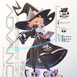 This is a pixiv picture whose title is Witch.