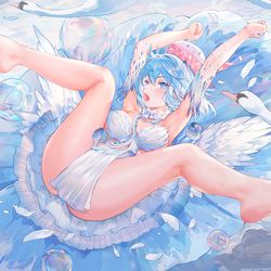 This is a pixiv picture whose title is Swan.