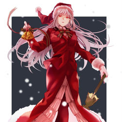This is a pixiv picture whose title is 【FGO】サンタ婦長.