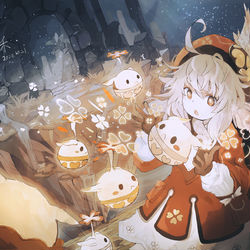 This is a pixiv picture whose title is 可莉.