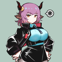 This is a pixiv picture whose title is 小母牛.