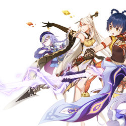This is a pixiv picture whose title is 我的阵容.