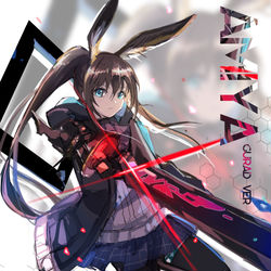 This is a pixiv picture whose title is GURAD AMIYA.